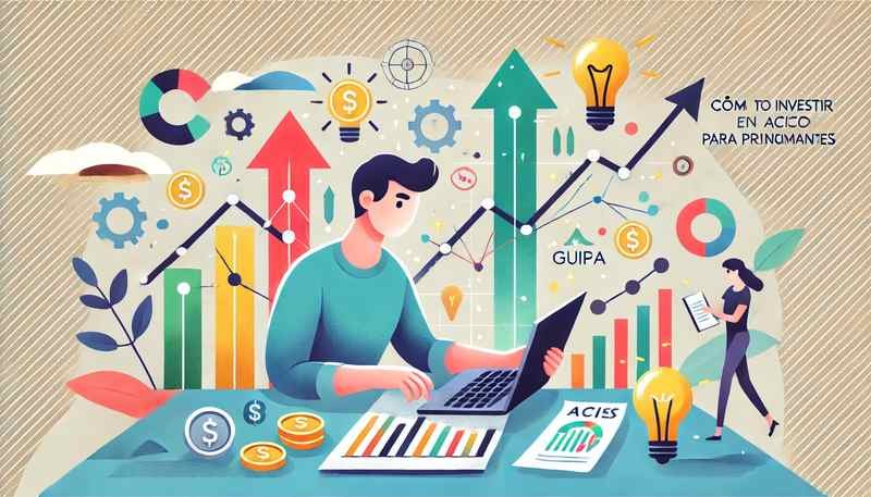 Imagen para el artículo Cómo Invertir en Acciones para Principiantes: Guía Completa