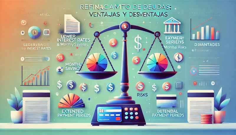 Imagen para el artículo Refinanciamiento de Deudas: Ventajas y Desventajas