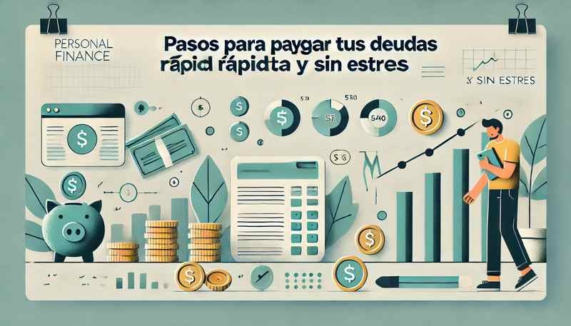 Imagen para el artículo Pasos para Pagar tus Deudas Rápidamente y sin Estrés