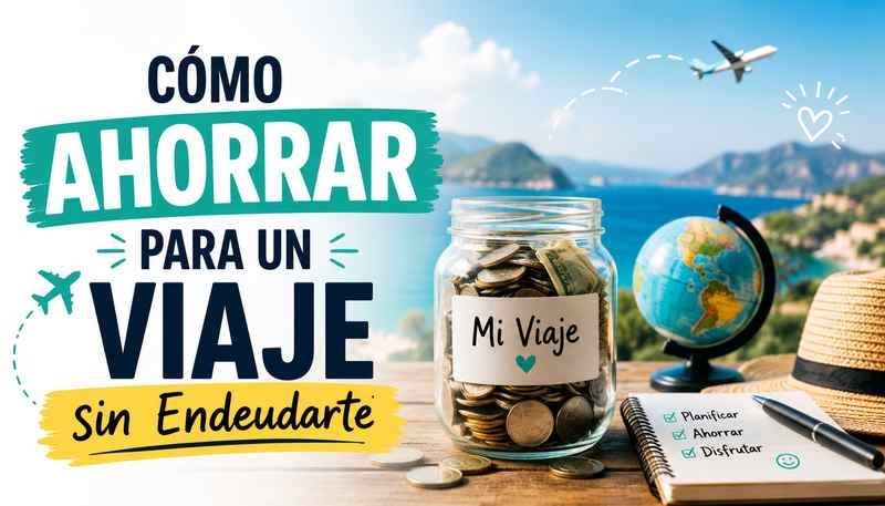 Imagen para el artículo Cómo Ahorrar para un Viaje sin Endeudarte