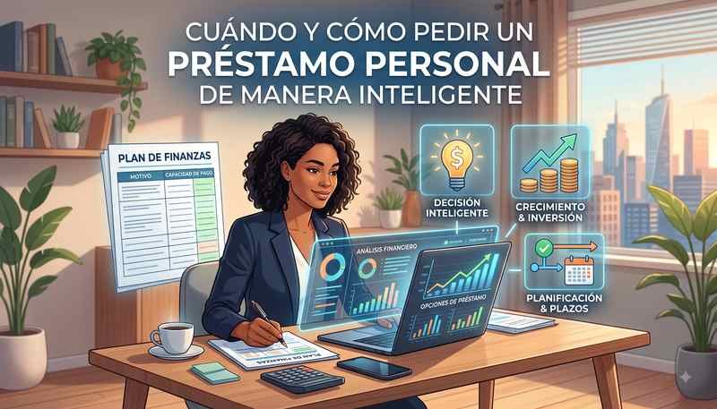 Imagen para el artículo Cuándo y Cómo Pedir un Préstamo Personal de Manera Inteligente