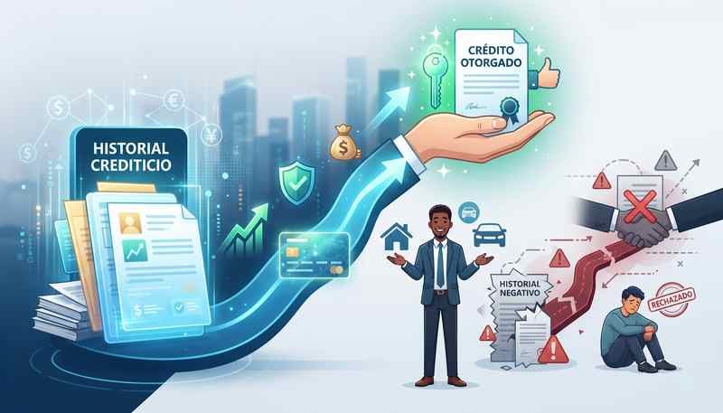 Imagen para el artículo Impacto del Historial Crediticio en el Otorgamiento de Créditos